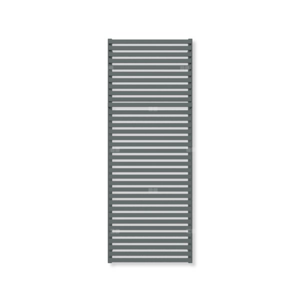 Grzejnik drabinkowy TERMA CITY, podłączenie O1, wym. 1590 x 600 mm, kolor błyszcząca szarość (farba), moc 1055W
