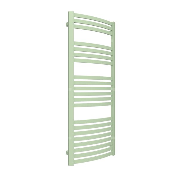 Grzejnik drabinkowy TERMA DEXTER, podłączenie Z8, wym. 1220 x 500 mm, kolor zielony pastelowy RAL6019 (farba), moc 541W