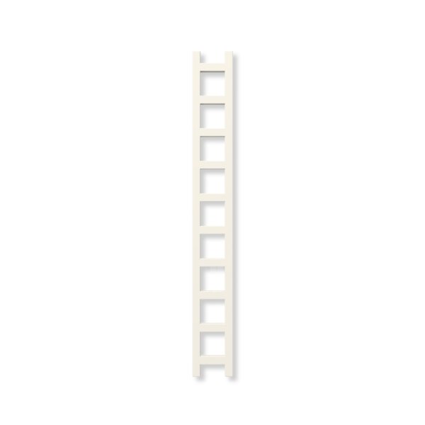Grzejnik drabinkowy TERMA EASY, podłączenie O1, wym. 1600 x 200 mm, kolor biały RAL9010 (farba), moc 314W