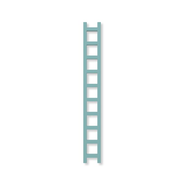 Grzejnik drabinkowy TERMA EASY, podłączenie SX, wym. 1600 x 200 mm, kolor ral 6034 mat (farba), moc 314W
