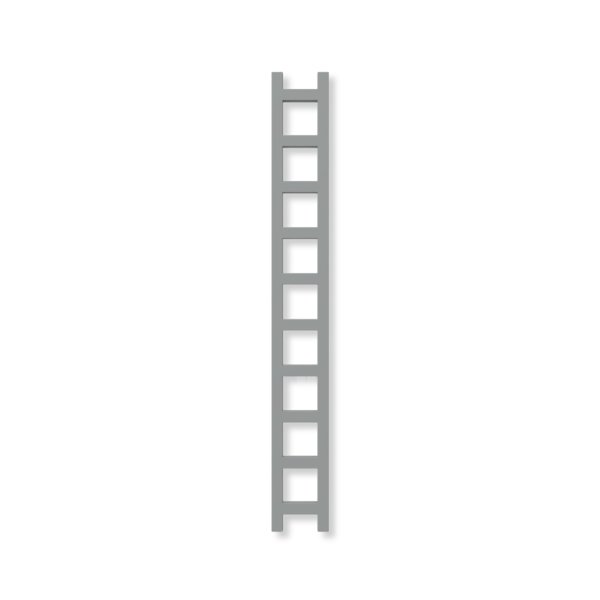 Grzejnik drabinkowy TERMA EASY, podłączenie SX, wym. 1600 x 200 mm, kolor stal nierdzewna (farba), moc 314W