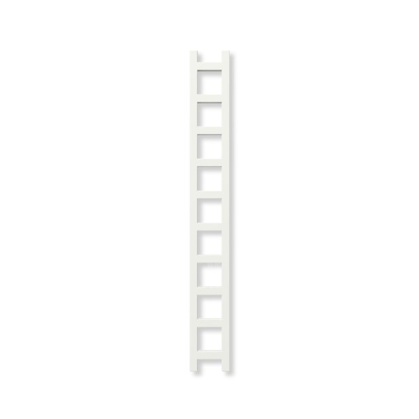 Grzejnik drabinkowy TERMA EASY, podłączenie SX, wym. 1600 x 200 mm, kolor biały sygnałowy soft (farba), moc 314W