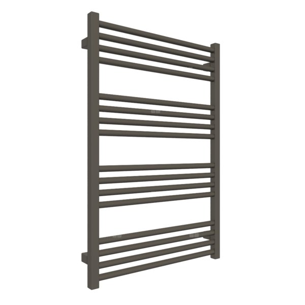 Grzejnik drabinkowy TERMA FIONA, podłączenie SX, wym. 900 x 600 mm, kolor ciemny brąz (farba), moc 451W