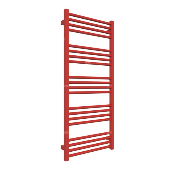 Grzejnik drabinkowy TERMA FIONA, podłączenie ZX, wym. 1140 x 500 mm, kolor czerwony drogowy RAL3020 (farba), moc 487W