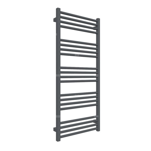 Grzejnik drabinkowy TERMA FIONA, podłączenie SX, wym. 1140 x 500 mm, kolor szterling (farba), moc 487W