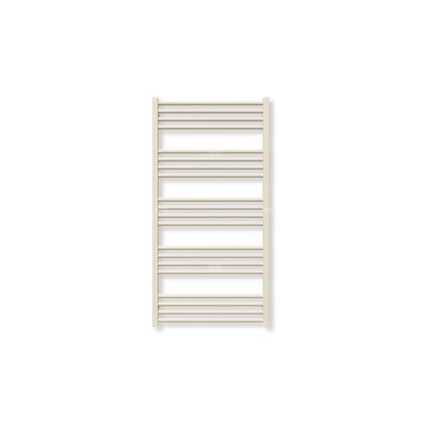 Grzejnik drabinkowy TERMA FIONA, podłączenie SX, wym. 1140 x 580 mm, kolor biały ostrygowy RAL1013 (farba), moc 550W