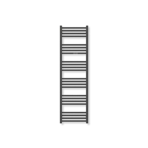 Grzejnik drabinkowy TERMA FIONA, podłączenie ZX, wym. 1380 x 400 mm, kolor czarny sygnałowy mat RAL9004 (farba), moc 488W