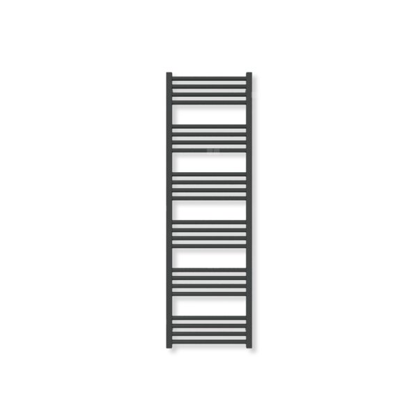 Grzejnik drabinkowy TERMA FIONA, podłączenie SX, wym. 1380 x 430 mm, kolor ral 9011 mat (farba), moc 518W