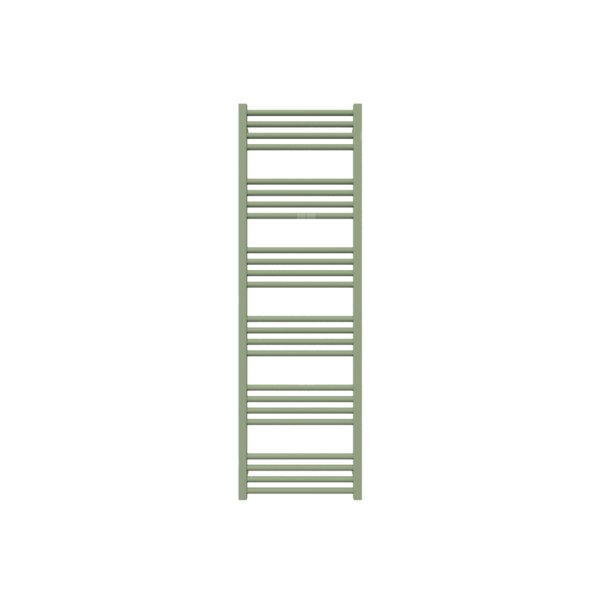 Grzejnik drabinkowy TERMA FIONA, podłączenie SX, wym. 1380 x 430 mm, kolor zielony blady RAL6021 (farba), moc 518W