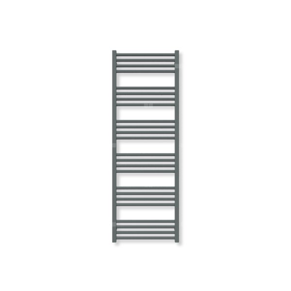 Grzejnik drabinkowy TERMA FIONA, podłączenie ZX, wym. 1380 x 480 mm, kolor błyszcząca szarość (farba), moc 568W