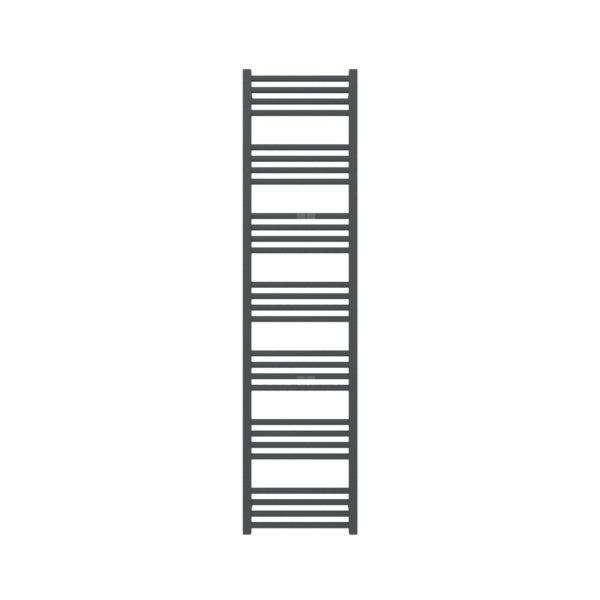Grzejnik drabinkowy TERMA FIONA, podłączenie ZX, wym. 1620 x 400 mm, kolor szary czarny RAL7021 (farba), moc 573W