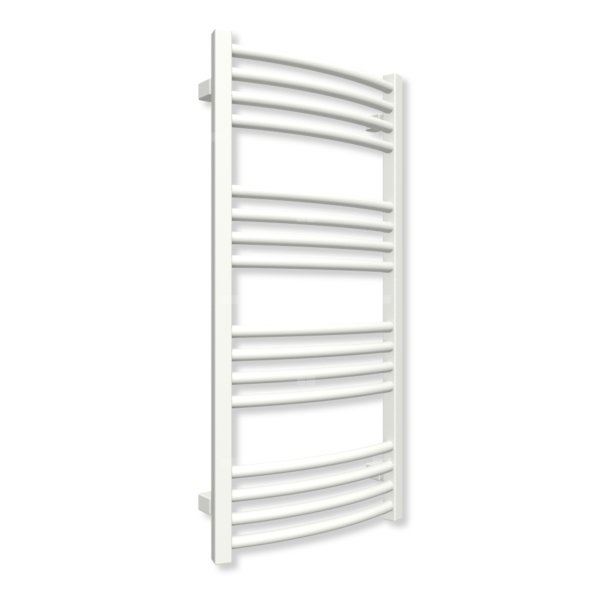 Grzejnik drabinkowy TERMA LENA, podłączenie Z8, wym. 900 x 400 mm, kolor biały soft (farba), moc 326W