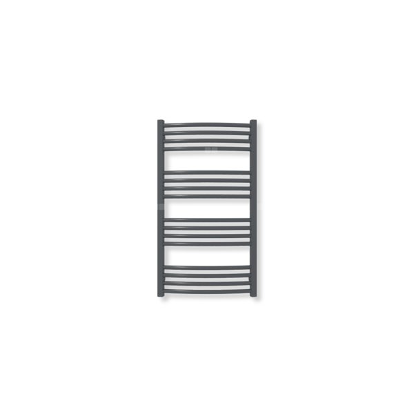 Grzejnik drabinkowy TERMA LENA, podłączenie Z1, wym. 900 x 500 mm, kolor metaliczna czerń (farba), moc 394W