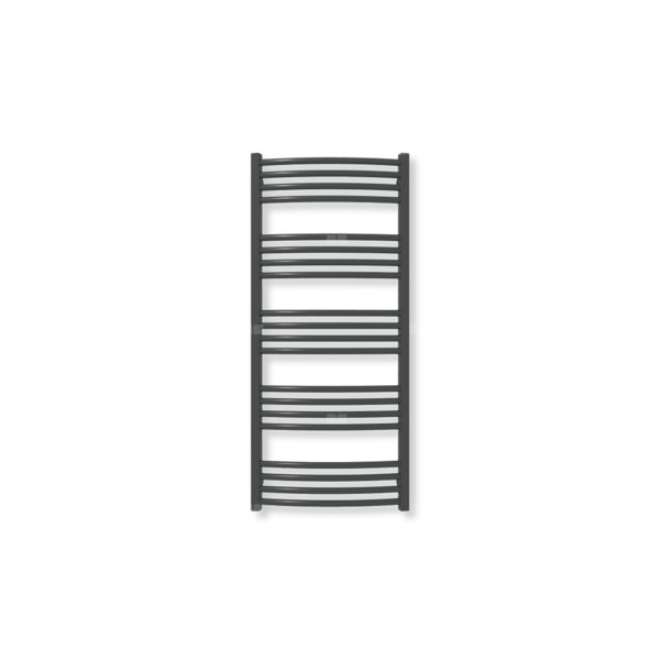 Grzejnik drabinkowy TERMA LENA, podłączenie SX, wym. 1140 x 500 mm, kolor czarny RAL9011 (farba), moc 495W