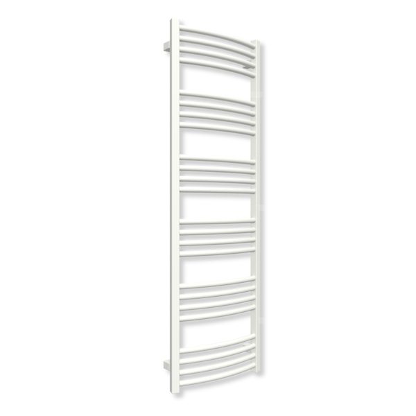 Grzejnik drabinkowy TERMA LENA, podłączenie SX, wym. 1380 x 400 mm, kolor biały soft (farba), moc 493W