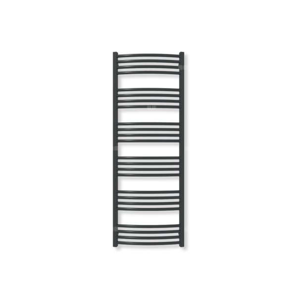 Grzejnik drabinkowy TERMA LENA, podłączenie Z1, wym. 1380 x 500 mm, kolor czarny jak kruk mat RAL9005 (farba), moc 596W