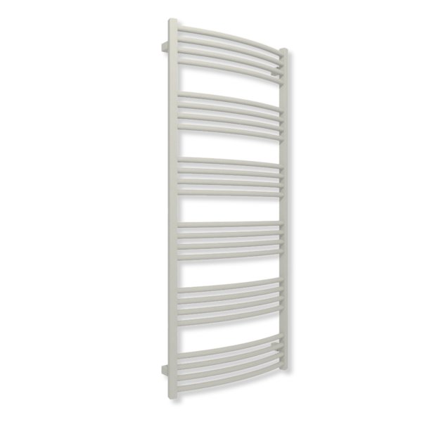 Grzejnik drabinkowy TERMA LENA, podłączenie Z8, wym. 1380 x 600 mm, kolor srebrny mat (farba), moc 696W