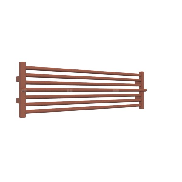 Grzejnik drabinkowy TERMA LIMA, podłączenie ZX, wym. 300 x 1000 mm, kolor brązowy miedziany RAL8004 (farba), moc 290W