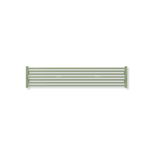 Grzejnik drabinkowy TERMA LIMA, podłączenie SX, wym. 300 x 1400 mm, kolor zielony blady RAL6021 (farba), moc 405W