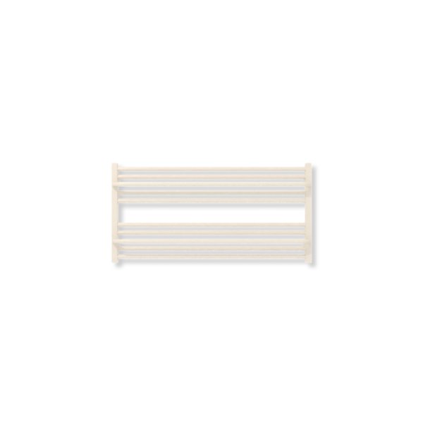 Grzejnik drabinkowy TERMA LIMA, podłączenie ZX, wym. 500 x 1000 mm, kolor biały kremowy RAL9001 (farba), moc 482W