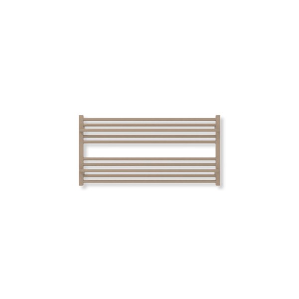 Grzejnik drabinkowy TERMA LIMA, podłączenie ZX, wym. 500 x 1000 mm, kolor kwarc (farba), moc 482W