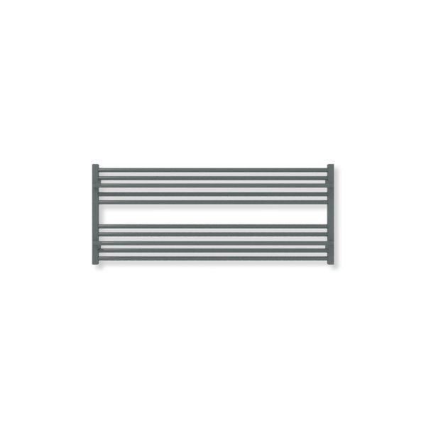Grzejnik drabinkowy TERMA LIMA, podłączenie SX, wym. 500 x 1200 mm, kolor błyszcząca szarość (farba), moc 578W