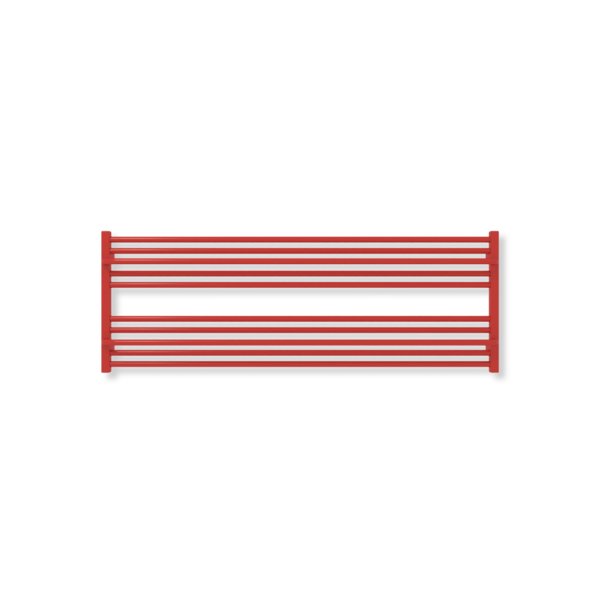 Grzejnik drabinkowy TERMA LIMA, podłączenie SX, wym. 500 x 1400 mm, kolor czerwony drogowy RAL3020 (farba), moc 675W