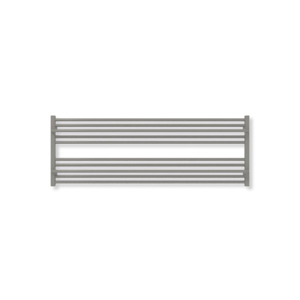 Grzejnik drabinkowy TERMA LIMA, podłączenie LX, wym. 500 x 1400 mm, kolor ciemne aluminium metaliczny RAL9007 (farba), moc 675W
