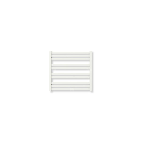 Grzejnik drabinkowy TERMA MARLIN, podłączenie ZX, wym. 600 x 630 mm, kolor biały soft (farba), moc 358W