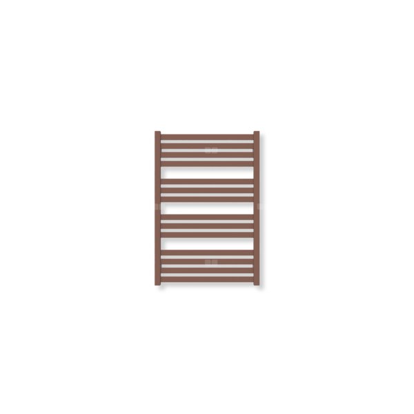 Grzejnik drabinkowy TERMA MARLIN, podłączenie ZX, wym. 780 x 530 mm, kolor miedź (farba), moc 393W