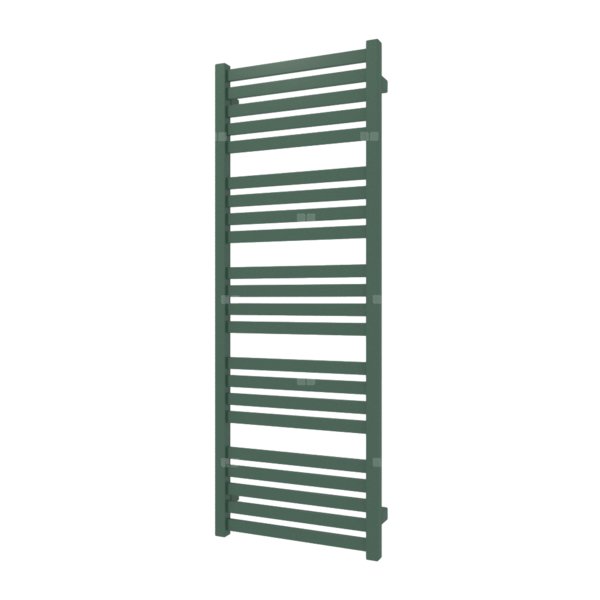 Grzejnik drabinkowy TERMA MARLIN, podłączenie SX, wym. 1180 x 430 mm, kolor zielony chlorofil (farba), moc 467W