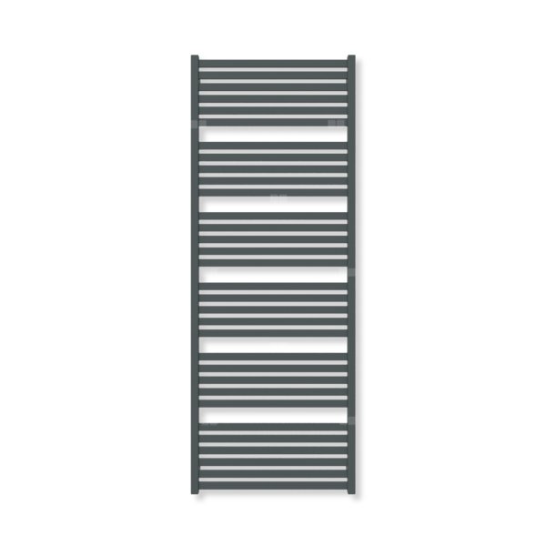 Grzejnik drabinkowy TERMA MARLIN, podłączenie ZX, wym. 1680 x 630 mm, kolor czarny anodowy (farba), moc 957W