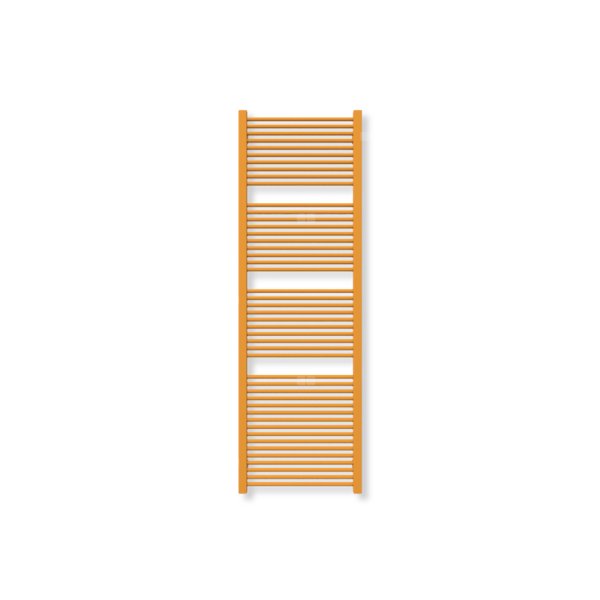 Grzejnik drabinkowy TERMA MIKE, podłączenie SX, wym. 1330 x 430 mm, kolor pomarańczowo-miodowy RAL1006 (farba), moc 593W