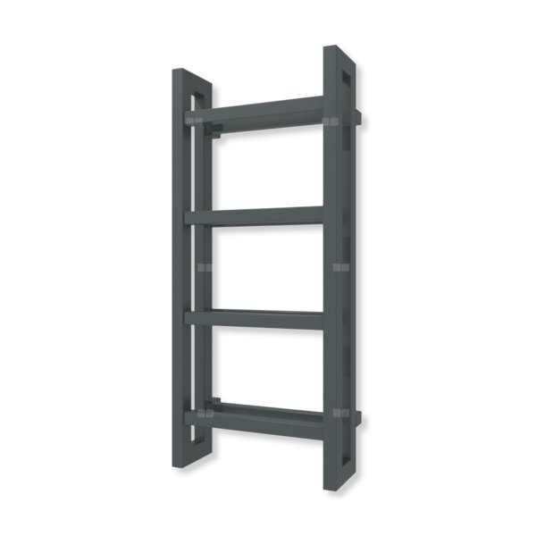 Grzejnik drabinkowy TERMA STAND, podłączenie SX, wym. 920 x 400 mm, kolor magiczna perła (farba), moc 434W