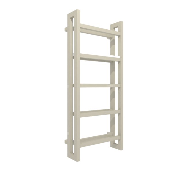 Grzejnik drabinkowy TERMA STAND, podłączenie SX, wym. 1150 x 500 mm, kolor kalifornijski beż (farba), moc 615W