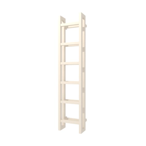 Grzejnik drabinkowy TERMA STAND, podłączenie SX, wym. 1380 x 300 mm, kolor biały kremowy RAL9001 (farba), moc 577W