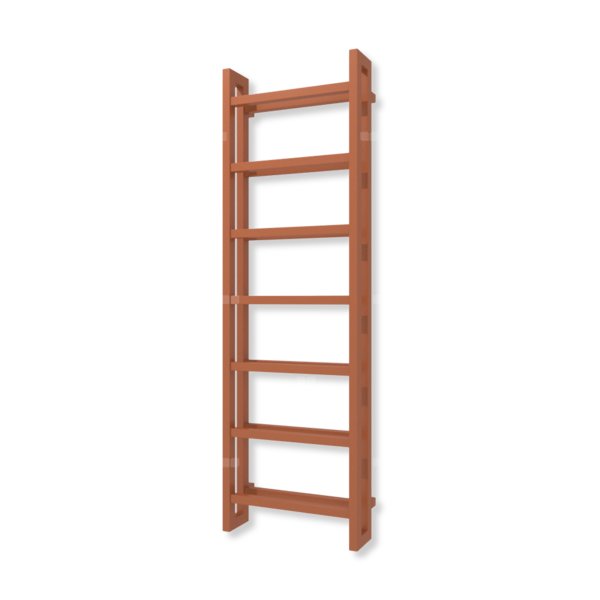 Grzejnik drabinkowy TERMA STAND, podłączenie SX, wym. 1610 x 500 mm, kolor jasna miedź (farba), moc 872W