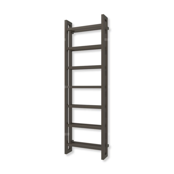 Grzejnik drabinkowy TERMA STAND, podłączenie 5L, wym. 1610 x 500 mm, kolor ral 6022 mat (farba), moc 872W