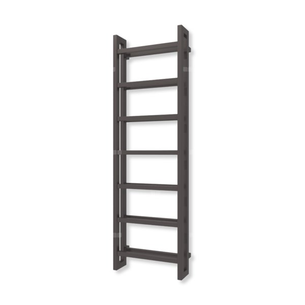 Grzejnik drabinkowy TERMA STAND, podłączenie SX, wym. 1610 x 500 mm, kolor ral 8019 mat (farba), moc 872W
