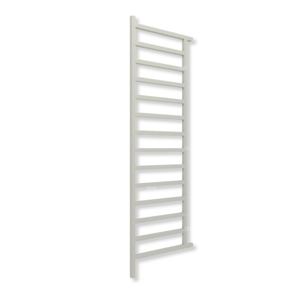 Grzejnik drabinkowy TERMA SIMPLE DW, podłączenie ZX, wym. 1750 x 500 mm, kolor srebrny mat (farba), moc 618W