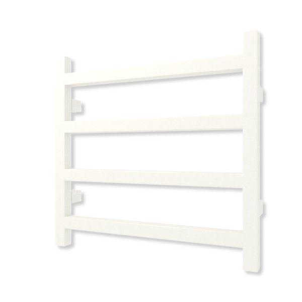 Grzejnik drabinkowy TERMA SIMPLE, podłączenie O1, wym. 480 x 500 mm, kolor biały drogowy RAL9016 (farba), moc 173W