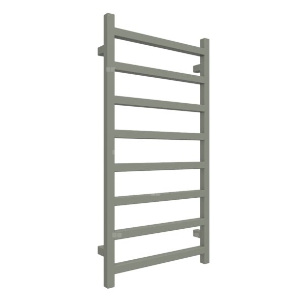 Grzejnik drabinkowy TERMA SIMPLE, podłączenie Z8, wym. 960 x 500 mm, kolor szary cementowy RAL7033 (farba), moc 351W