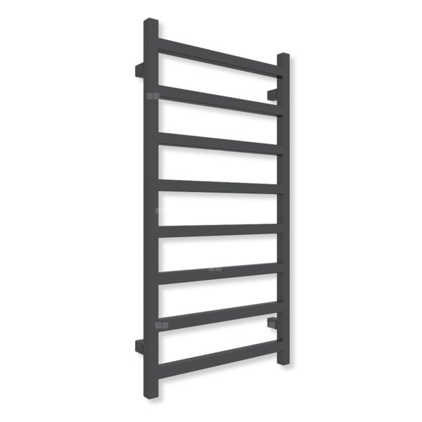 Grzejnik drabinkowy TERMA SIMPLE, podłączenie ZX, wym. 960 x 500 mm, kolor ral 7021 mat (farba), moc 351W