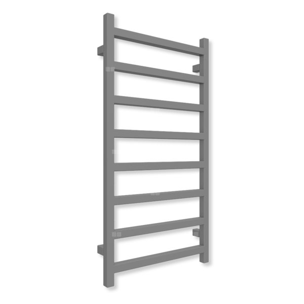 Grzejnik drabinkowy TERMA SIMPLE, podłączenie ZX, wym. 960 x 500 mm, kolor ral 7037 mat (farba), moc 351W