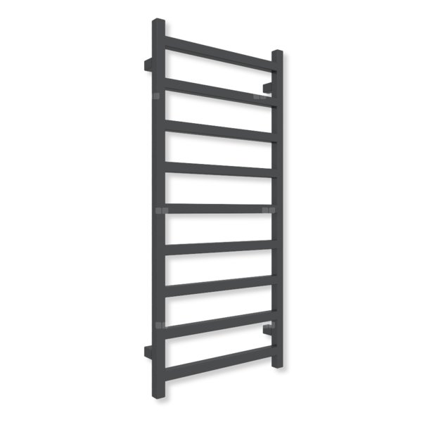 Grzejnik drabinkowy TERMA SIMPLE, podłączenie ZX, wym. 1080 x 500 mm, kolor ral 7021 mat (farba), moc 396W