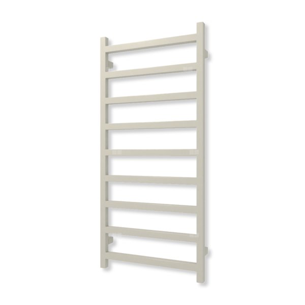 Grzejnik drabinkowy TERMA SIMPLE, podłączenie SX, wym. 1080 x 500 mm, kolor szary jedwabisty mat (farba), moc 396W