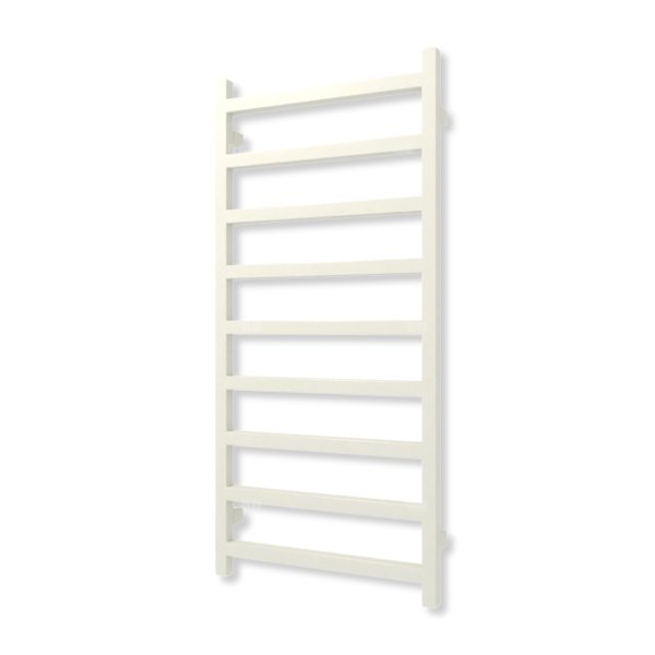 Grzejnik drabinkowy TERMA SIMPLE, podłączenie ZX, wym. 1080 x 500 mm, kolor biało-szary soft (farba), moc 396W