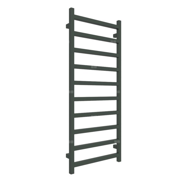 Grzejnik drabinkowy TERMA SIMPLE, podłączenie SX, wym. 1200 x 500 mm, kolor zielony jodłowy RAL6009 (farba), moc 440W