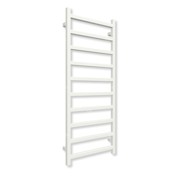Grzejnik drabinkowy TERMA SIMPLE, podłączenie SX, wym. 1200 x 500 mm, kolor biały sygnałowy soft (farba), moc 440W