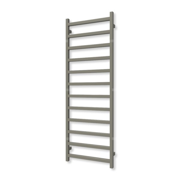 Grzejnik drabinkowy TERMA SIMPLE, podłączenie SX, wym. 1440 x 500 mm, kolor szary mchowy RAL7003 (farba), moc 529W